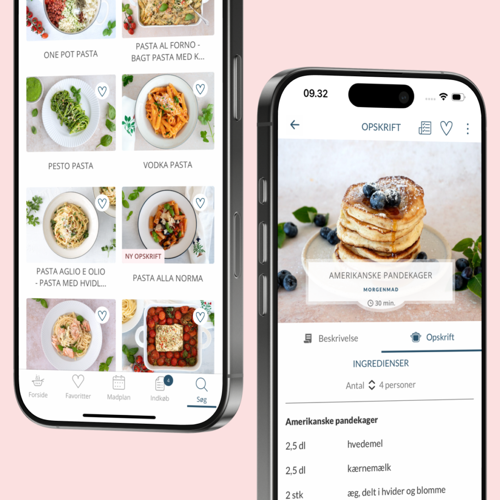 App til Danmarks bedste opskriftunivers